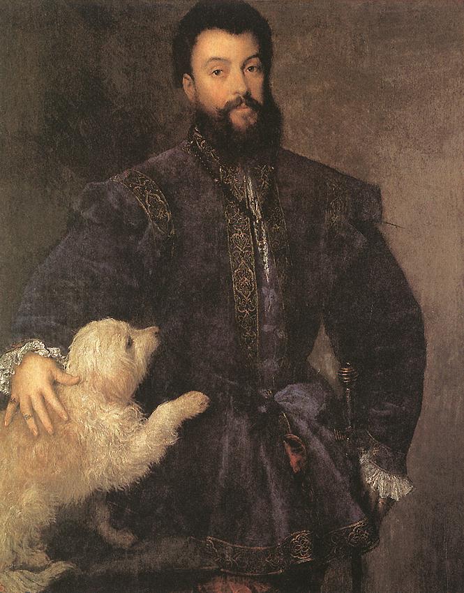 TIZIANO Vecellio Federigo Gonzaga, Duke of Mantua r